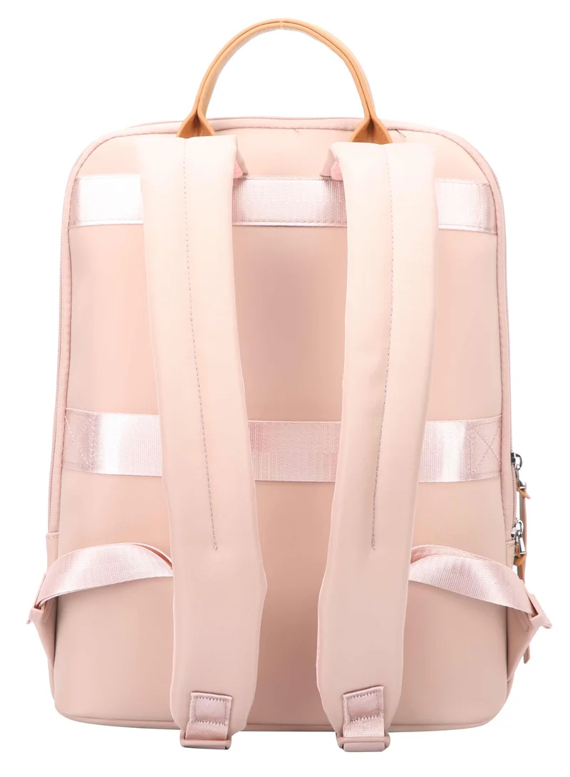 Bopai  Elegant Professional water resistant Laptop Backpack Stylish Business Travel Bag for Women with Multi Compartments and Premium Features BO-LB821, Pink for Women | Best Price UAE