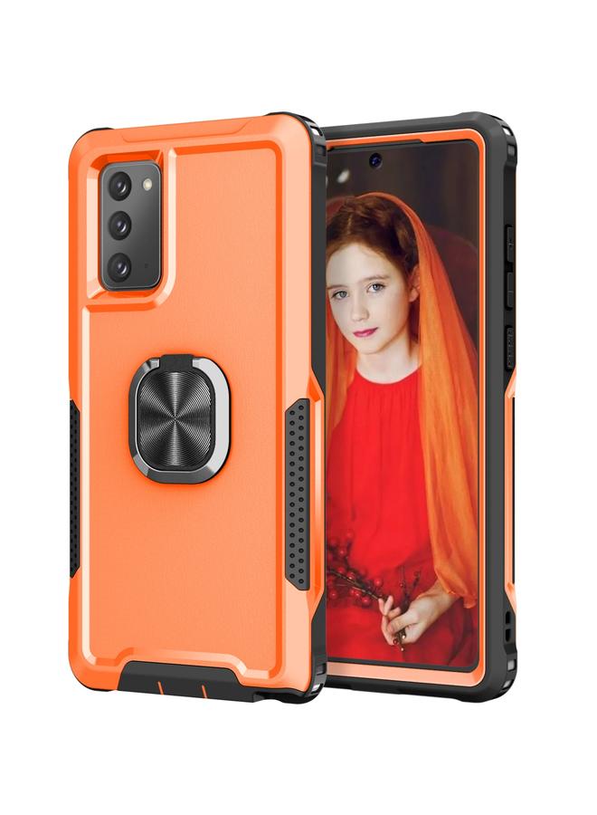 اس-توب جراب لهاتف Samsung Galaxy Note20 3 في 1 PC + جراب هاتف TPU مع حامل حلقي - Image 1