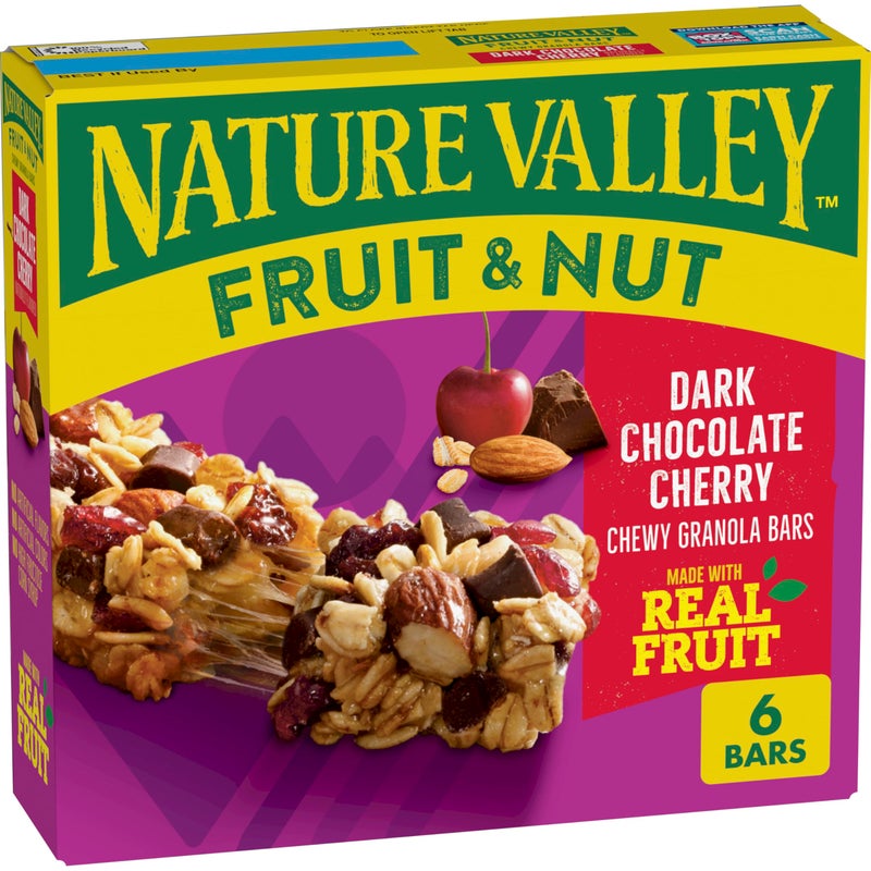 Nature Valley Fruit and Nut Granola Bars Dark Chocolate Cherry 6 ct 74 OZ - Image 3
