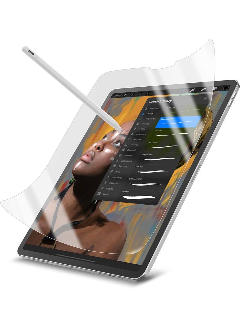 [1Pack] Paper Feel Screen Protector for iPad Mini 6 8.3 2021& Mini 7 2024(A17 Pro), Matte Anti Glare Blue Light Filter, Write as Real Paper/High Sensitive/Bubble Free/Compatible with Apple Pencil - Image 1