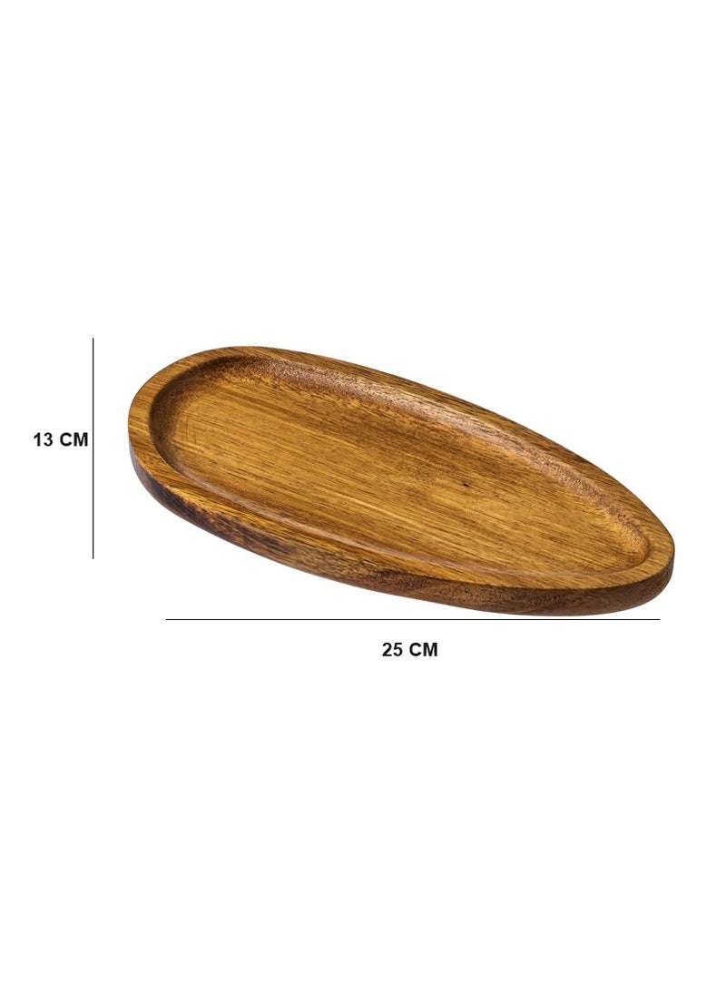 Dania Waterproof and multi-use bamboo wooden serving dish  - Image 1