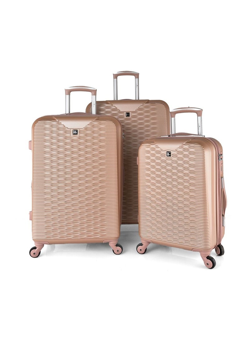 تراك طقم حقائب سفر صلبة  قطع مقاس  بوصة - Image 1