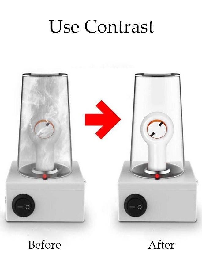 DUNISO 12V Car Air Purifier Mini Negative Air Freshener, Portable Vehicle Air Purifier for Eliminate Allergens Bad Odor Pet Smell Pollen Mold Bacteria Viruses PM2.5 - Image 4