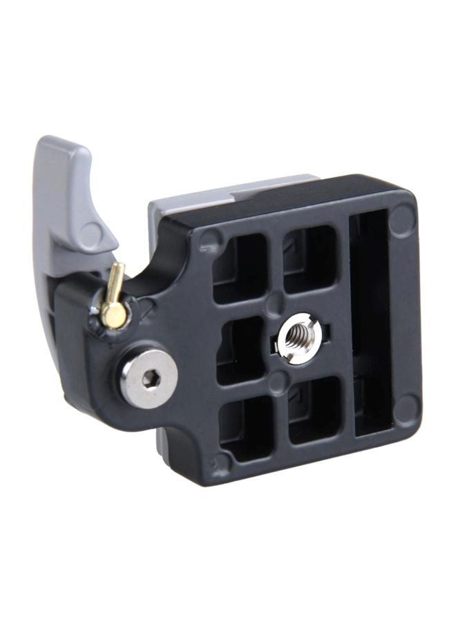 NIBEMINENT Quick Release Plate With Clamp Adapter Black/Grey - Image 2