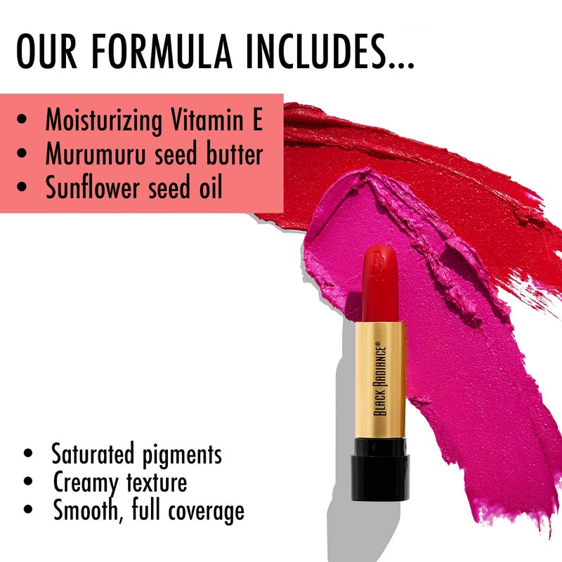 Black Radiance Perfect Tone Lipstick Lip Color Berry Bold - Image 5