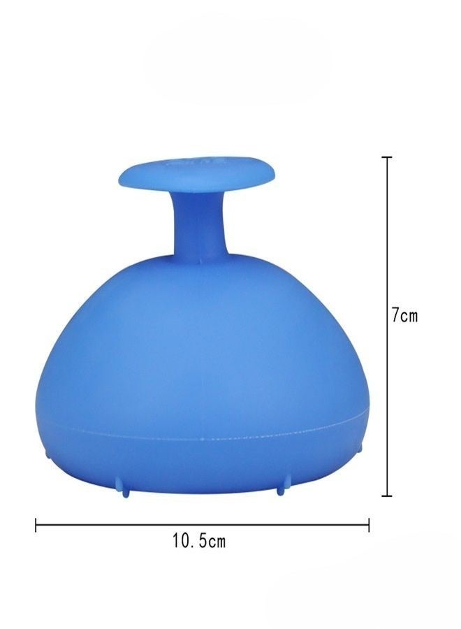 Generic Silicone Sputum Beating Hiccup Back Pressure Palm Chest Percussion Chest Physical Therapy Cup Drum Massager Treatment For Expectoration  - Image 2