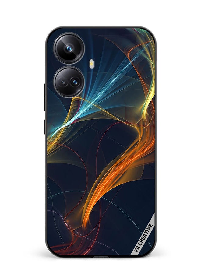 VR CREATIVE Protective Case Cover For Realme 10 Pro Plus Abstract Design Multicolour - Image 1