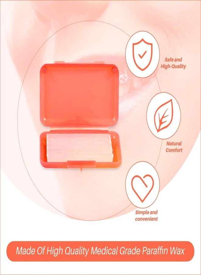 Dentosmile (Orange Flavored) Orthodontic Wax For Braces/Patient Relief Wax Dental Wax For Braces Support Wax To Relieve Irritation And Pain - 5 Strips Per Box (1) (4) - Image 4