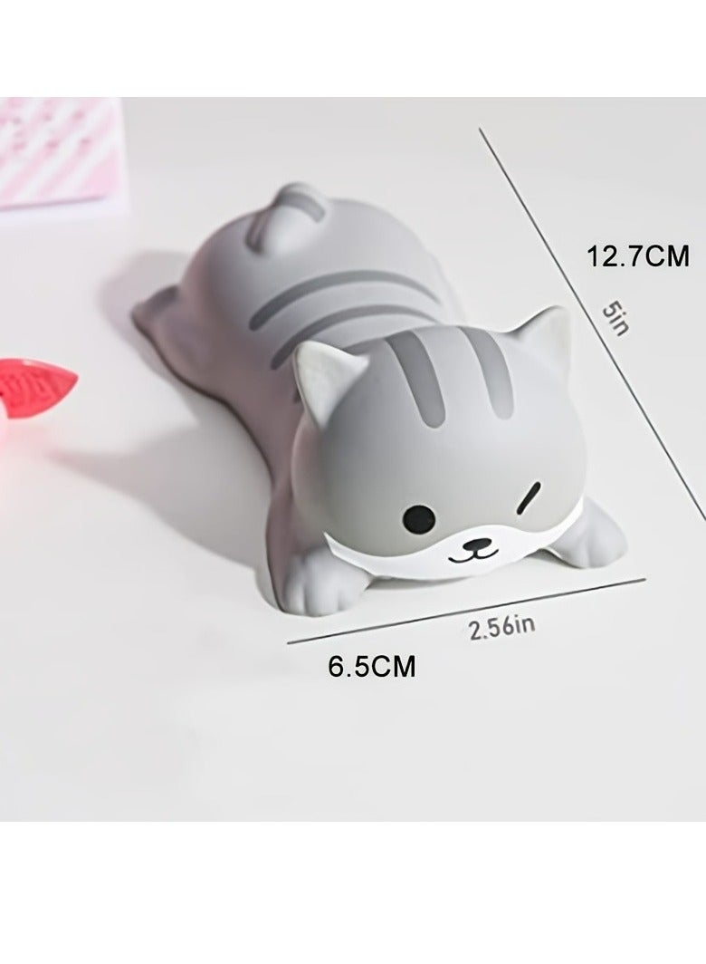 Ergonomic Wrist Rest Support - Cute Slow Rising PU Mouse Pad - Perfect for Computer Desks  Office Supplies - Image 2