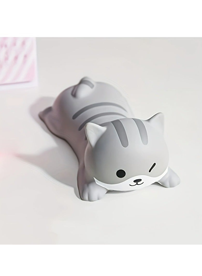 Ergonomic Wrist Rest Support - Cute Slow Rising PU Mouse Pad - Perfect for Computer Desks  Office Supplies - Image 3