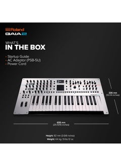 Roland Roland Gaia 2 Powerful Advanced Sonic Capabilities Synthesizer  - Image 5