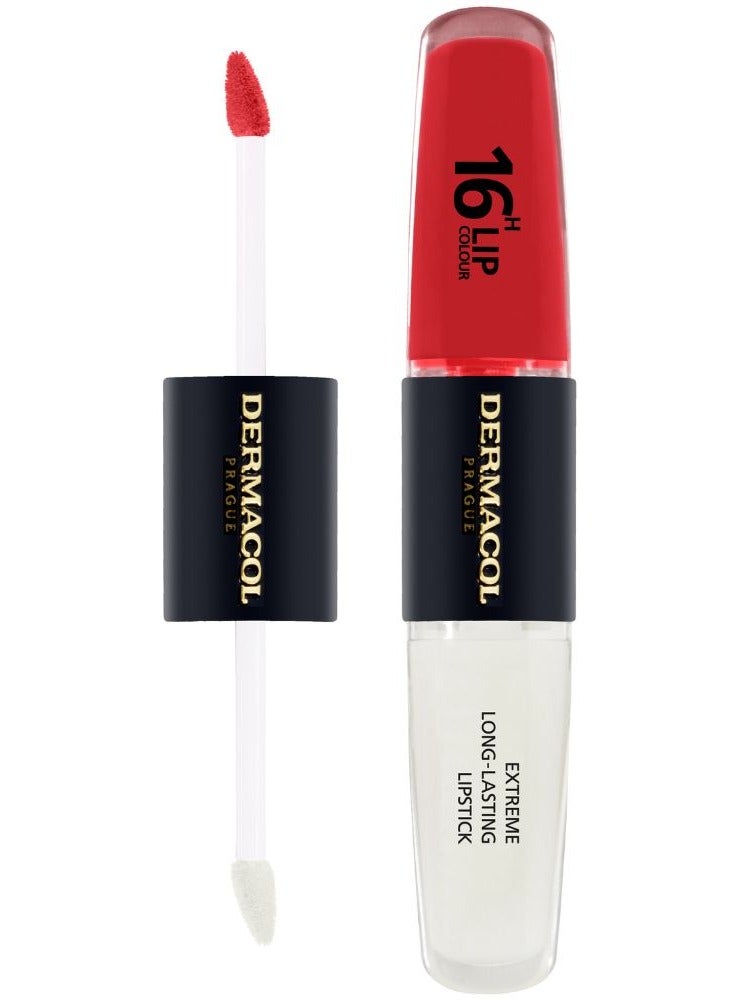 Dermacol 16H Lip Colour 2-in-1 Long-Lasting Lip Colours 34 , 7.1ml - Image 1