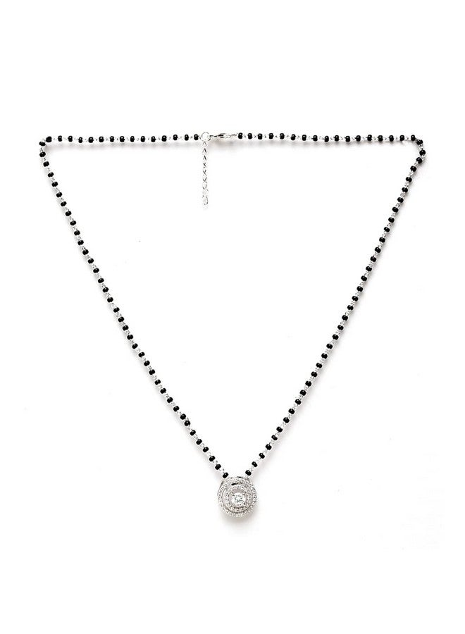 CLARA قلادة تانمانيا هالو من فضة ستيرلنج 925 كلارا مع سلسلة هدية للنساء والفتيات - Image 2