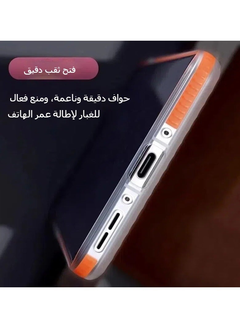 جراب متوافق مع OnePlus 13 (5G)، جراب هاتف شفاف مع تصميم مموج، جراب مغناطيسي فائق النحافة لـ OnePlus 13 - Image 4