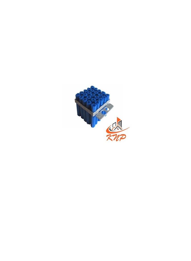 KNP Blue Expanded Plug 8 X 1.5" 35mm - Image 1