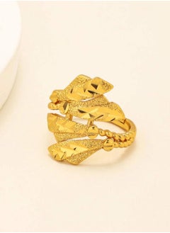 GOLDMAX 21k Gold Plated Ring For Women One Size  - Image 3