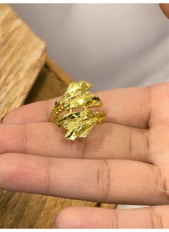 GOLDMAX 21k Gold Plated Ring For Women One Size  - Image 2
