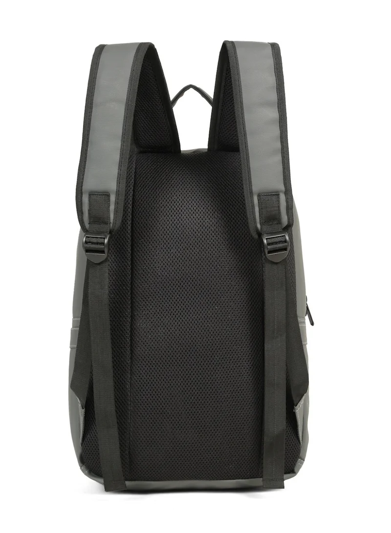 Teakwood grey Teakwood 23L Business Laptop Backpack for Men & Women | Fits up to 15 " Laptop | Premium Grey Office & Travel Backpack | Water-Resistant | Multi-Compartment | Ergonomic Lightweight Durable Design  | Best Price UAE
