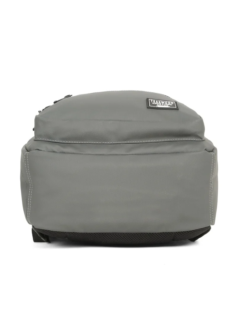 Teakwood grey Teakwood 23L Business Laptop Backpack for Men & Women | Fits up to 15 " Laptop | Premium Grey Office & Travel Backpack | Water-Resistant | Multi-Compartment | Ergonomic Lightweight Durable Design  | Best Price UAE