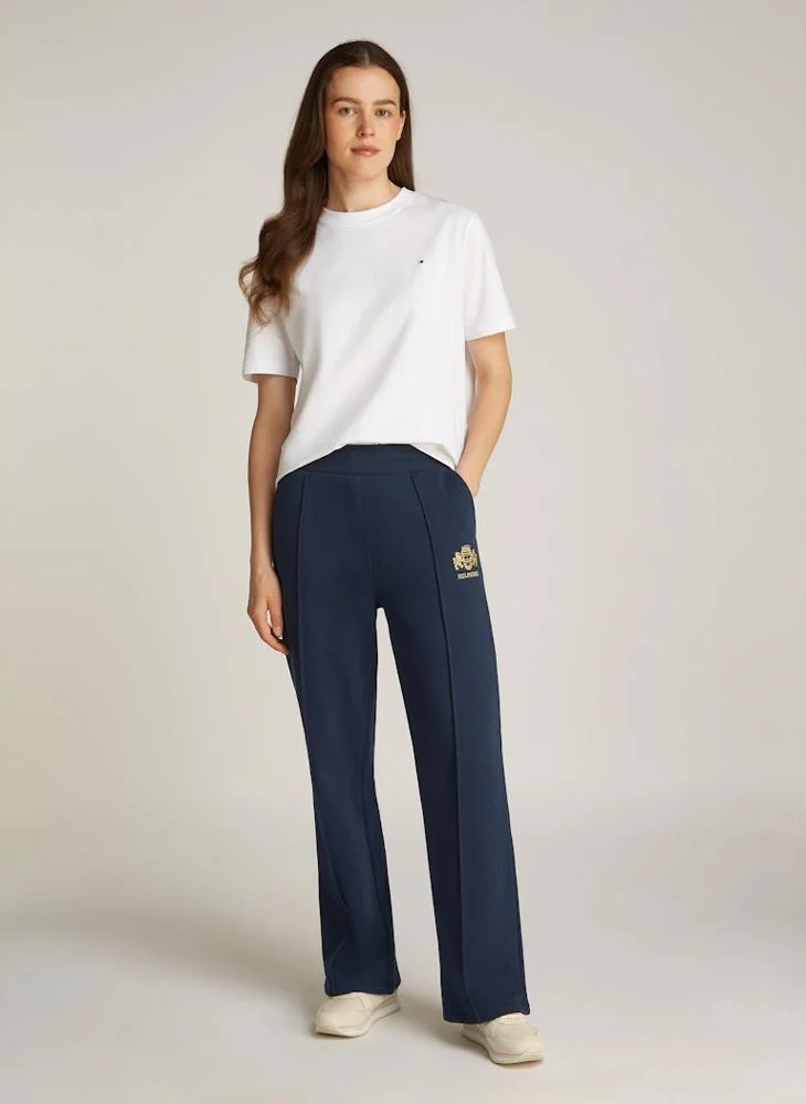 تومي هيلفيغر Logo Detail High Waist Pants