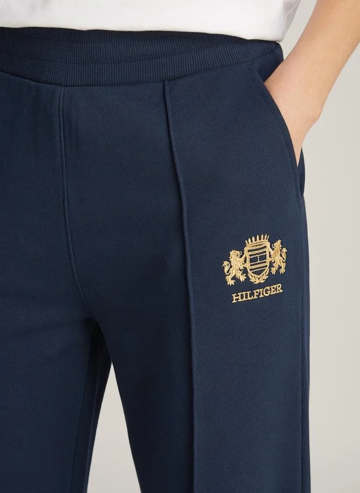 تومي هيلفيغر Logo Detail High Waist Pants