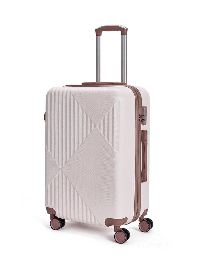LIMRA Cabin Carry Check-In Luggage Trolley Size 20 inch Beige/Gold - Image 1
