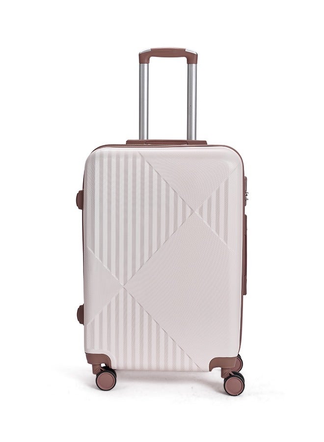 LIMRA Cabin Carry Check-In Luggage Trolley Size 20 inch Beige/Gold - Image 2