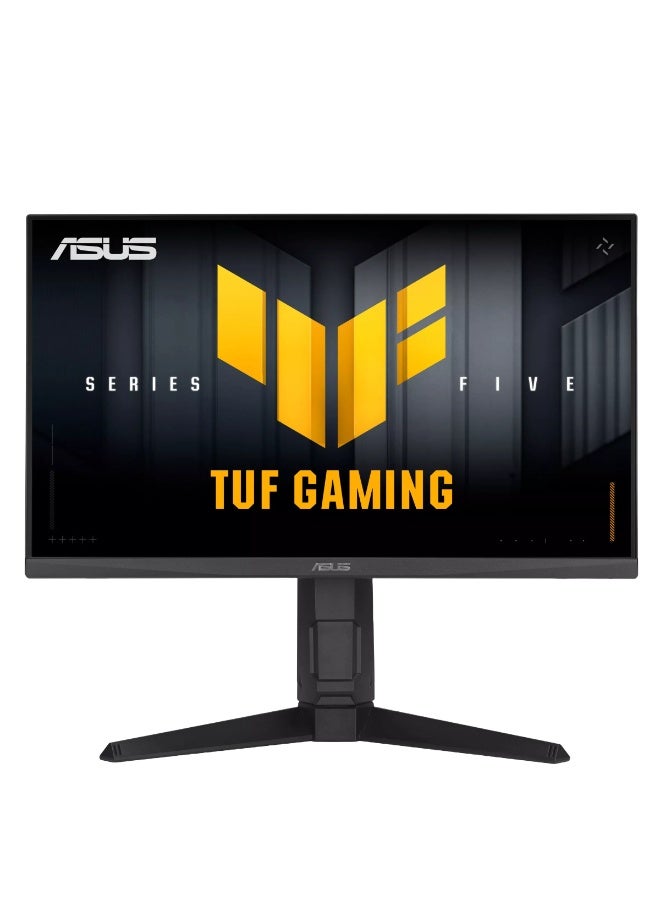 TUF Gaming VG249QML5A 23.8” FHD 240Hz Fast IPS Gaming Monitor, 0.3ms Response Time, G-SYNC Compatible, FreeSync Premium, 99% sRGB, ELMB Sync, DisplayPort 1.4, HDMI, Height Adjustable Ergonomic Stand, Black | 90LM0C10-B01171 Black