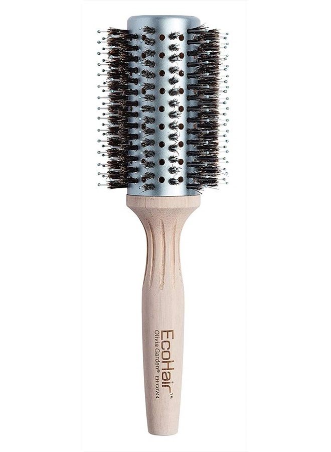Olivia Garden EcoHair Combo Vent Round Bamboo Hair Brush EH-COV44 (3") - Image 1