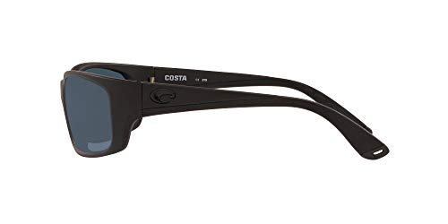 Costa Del Mar Mens Jose Rectangular Sunglasses, Blackout/Grey Polarized-580P, 62 mm - Image 4
