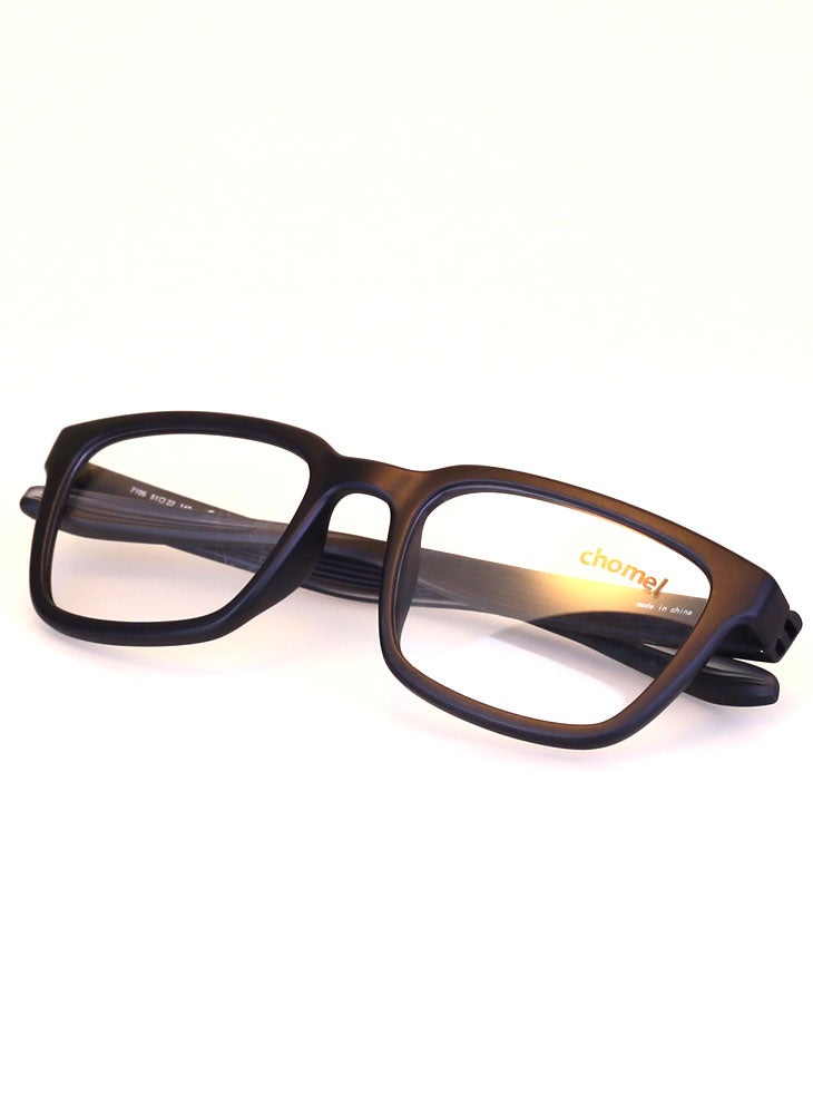 تشوميل إطار نظارات مستطيل الشكل 7106 للرجال والنساء - Image 4