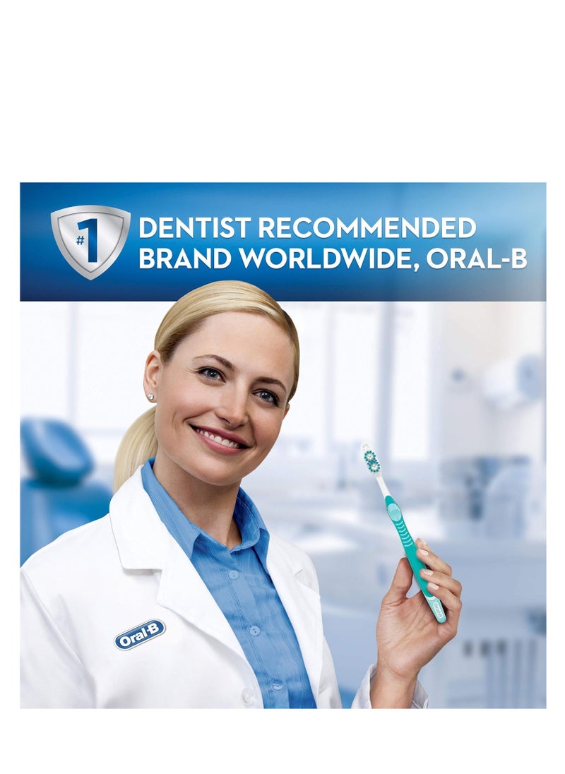 Pack Of 2 Oral-B Pro Flex Luxe Medium 1+1 Multicolor Toothbrush