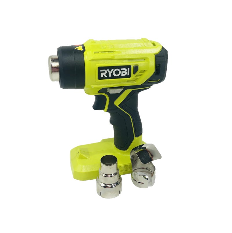 Ryobi مسدس حرارة لاسلكي من ريوبي 18 فولت معبأ بكميات كبيرة بدون بطارية وشاحن