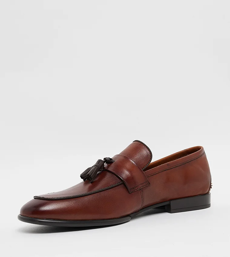 ستيف مادن Swifton Men's Tan Moccasins/Loafer