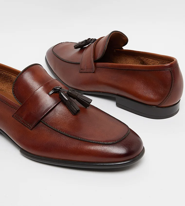 Steve Madden  Swifton Tan Men's Formal Lace-Up Shoes for Men | Best Price UAE