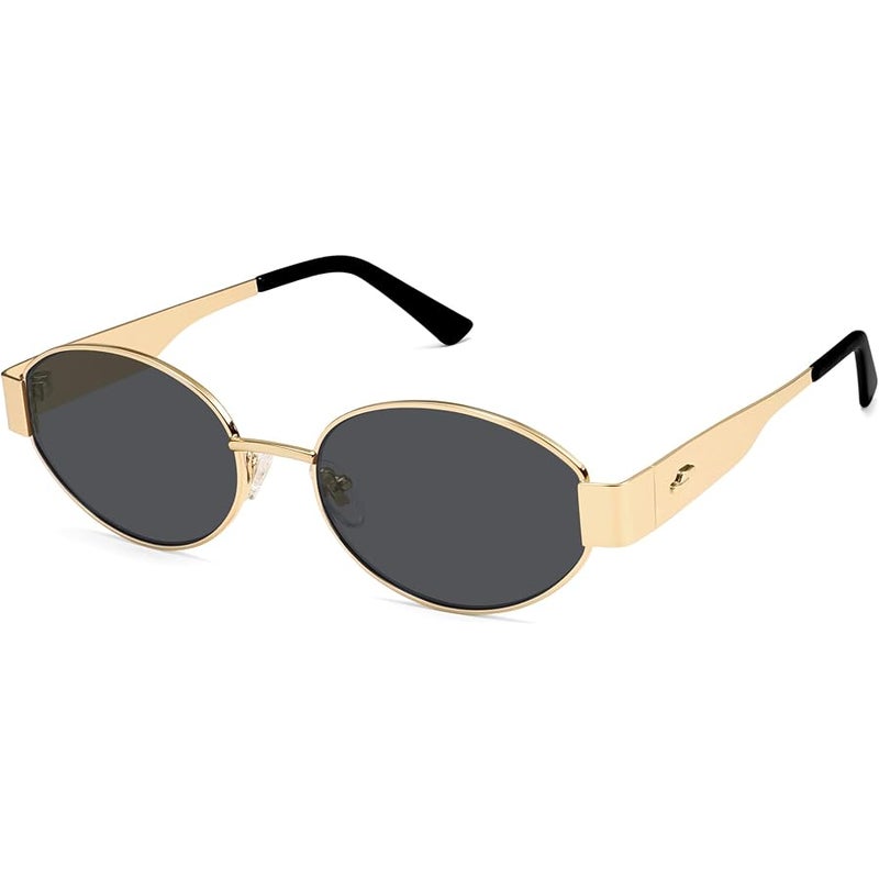 Sojos Retro Oval Sunglasses for Women Men Trendy Sun Glasses Classic Shades UV400 Protection SJ1217 - Image 1