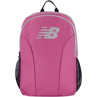 New Balance Laptop Backpack Travel Computer Bag for Men and Women Burgundy 19 Inch