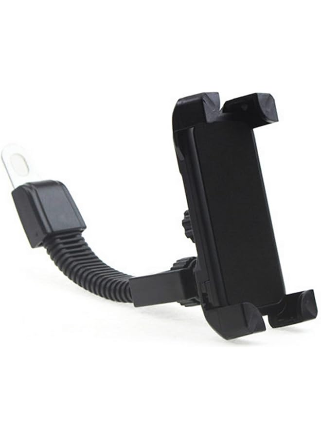 Green Tiger Mobile Phone Holder Motorcycle Rearview Mirror Hose Design Angle Adjustment Bike ABS Mount Bracket Stand 163 * 110 * 65 mm - Image 1