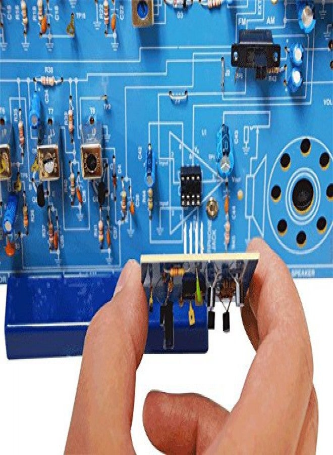 Elenco AM/FM Radio Kit |Switch Between ICs & Transistors | Solder | Great STEM Project | Superheterodyne Designed to AM and FM Broadcasts | SOLDERING REQUIRED - Image 3