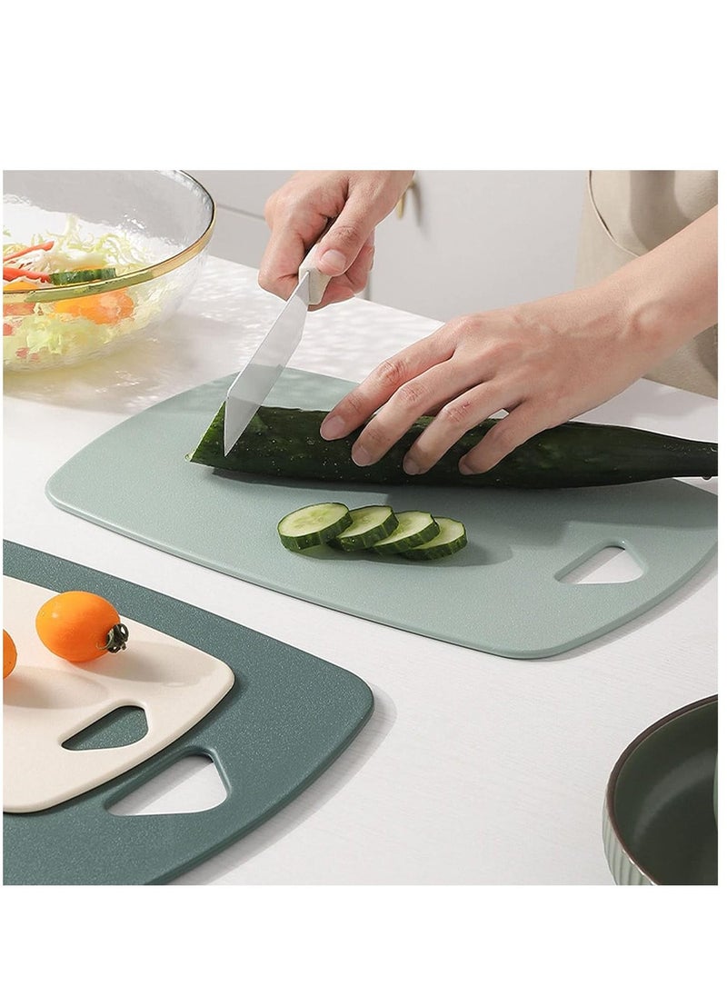 Cutting Board, 3 PCS Plastic Cutting Boards Non Slip and Dishwasher Safe, Food Grade Chopping Boards Set for Fruit, Meat and Vegetable (Green) - pzsku/ZF80B02A99AF1BD583318Z/45/_/1692839662/235ed0ae-306c-4090-9f32-1623da4602d4