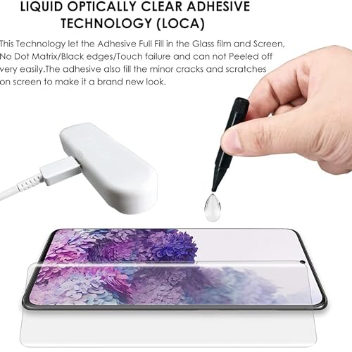 Mobilebies® Premium HD+ UV Tempered Glass Screen Protector For infinix Note 50s 5G (6.78 Inch, Pack of 1) Full Adhesive UV Curved Screen Protector Case Friendly HD Clarity with installation kit - Image 2