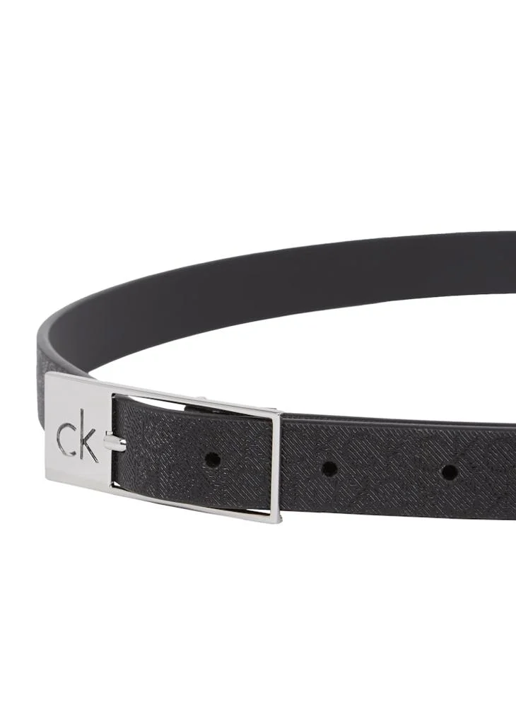 كالفن كلاين Cut Square Buckle Belt