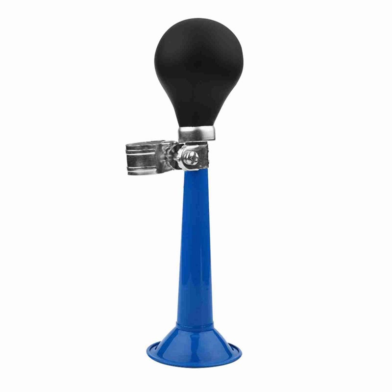 Loud Durable Bicycle Air Horn Classic Honk Sound Blue For Mountain Bikes Motorcycles - Image 2