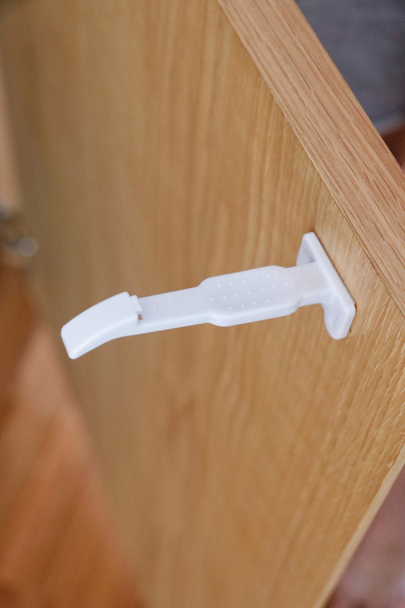 Little Chicks Baby Safety Cabinet and Drawer Locks -14 Pack of Latches - Model CK034 - Image 4