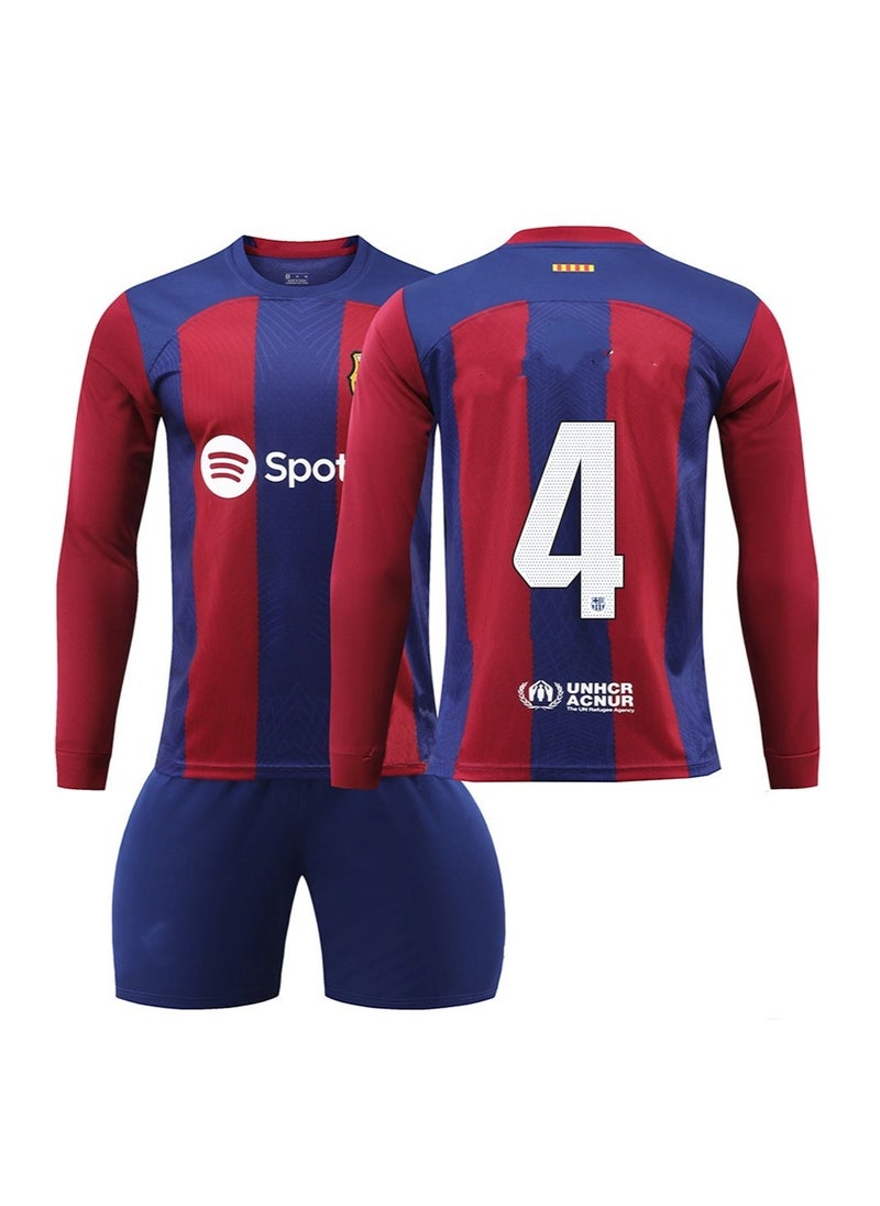 Generic Long Sleeve No. 4 Two-Piece Jersey 