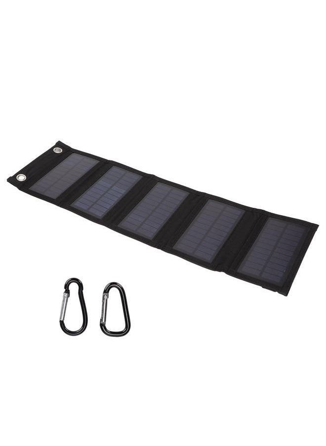 NIBEMINENT Solar Panel Charger 10W 5V High Conversion Efficiency Semi Flexible Foldable Portable Solar Panel for Mobile Phone Car  - Image 1