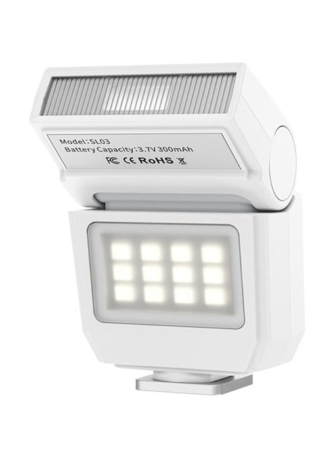 يولانزي SL03 Spark Lite Camera Flash (White) - Image 1