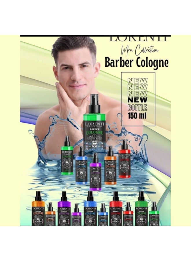 لورنتي لورينتي طوكيو وسيول باربر كولونيا 400 مل بخاخ ما بعد الحلاقة إنرجي للرجال ماء عطر حلاقة للرجال باربر - Image 3