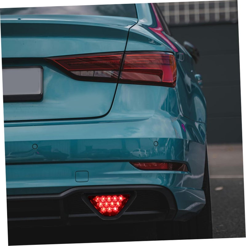 شريط إضاءة فرامل UCAR LED للسيارة الخلفية - ضوء خلفي للمركبة مقاوم للماء ومتين وسهل التركيب - أحمر وأبيض - Image 5