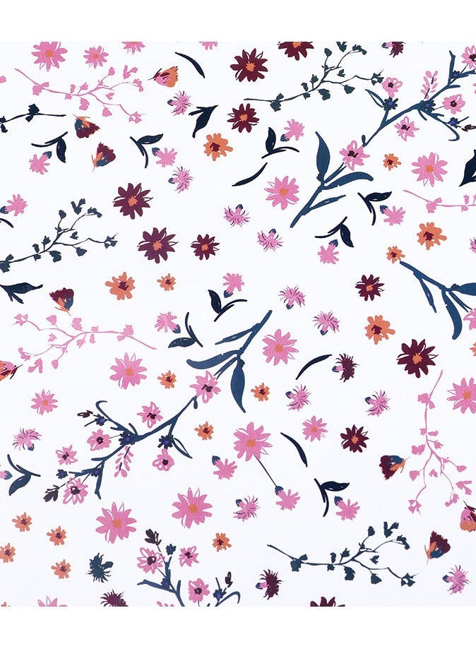 Generic Set of 6pcs 50 x 70cm Flower Wrapping Paper for Birthdays, Weddings, Anniversaries  - Image 1